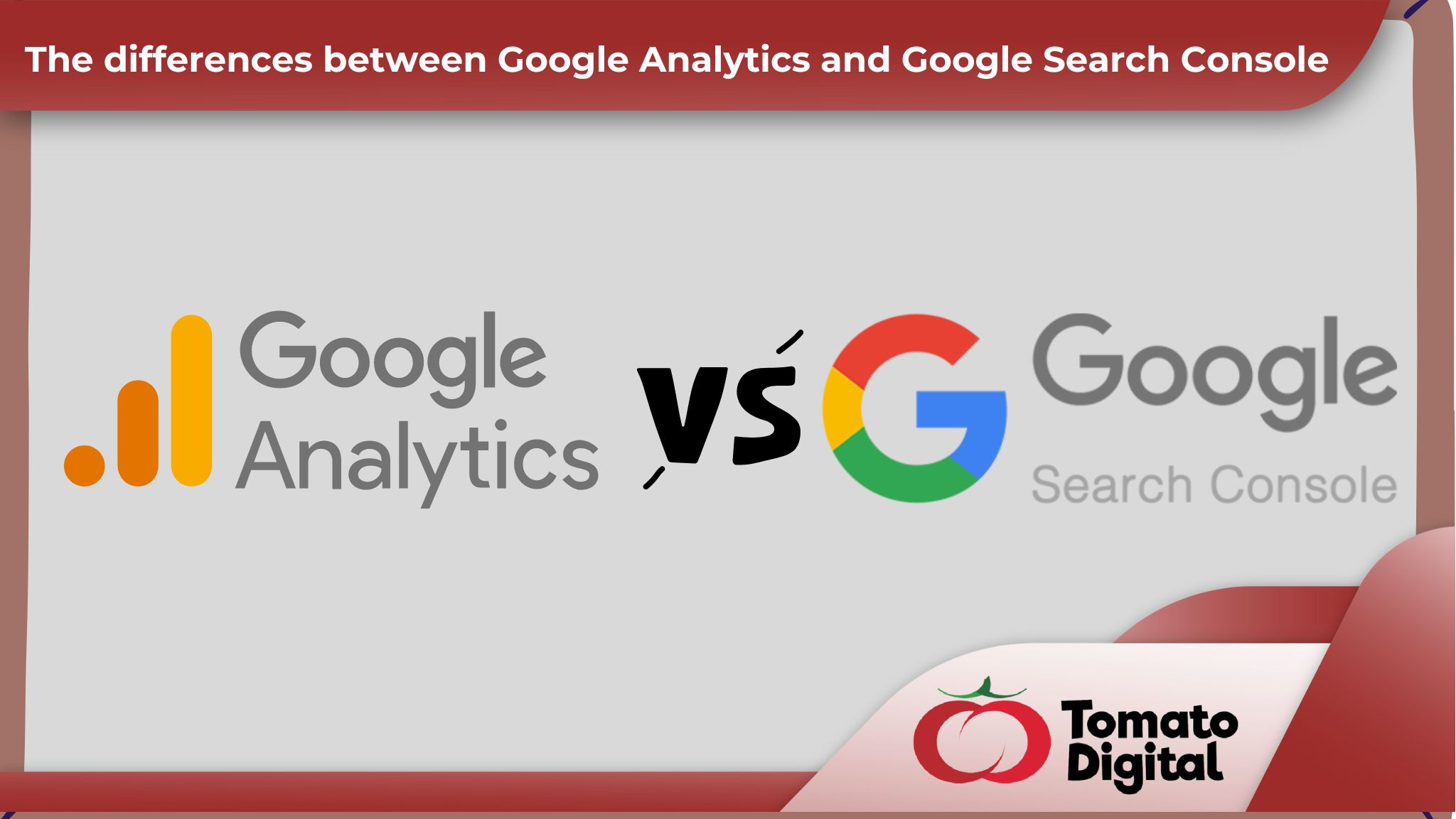 Tomato the differences between google analytics and google search console